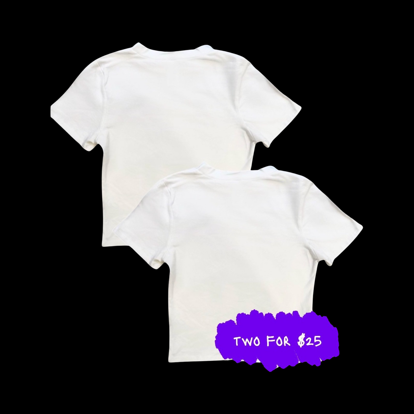 Baby Crop white